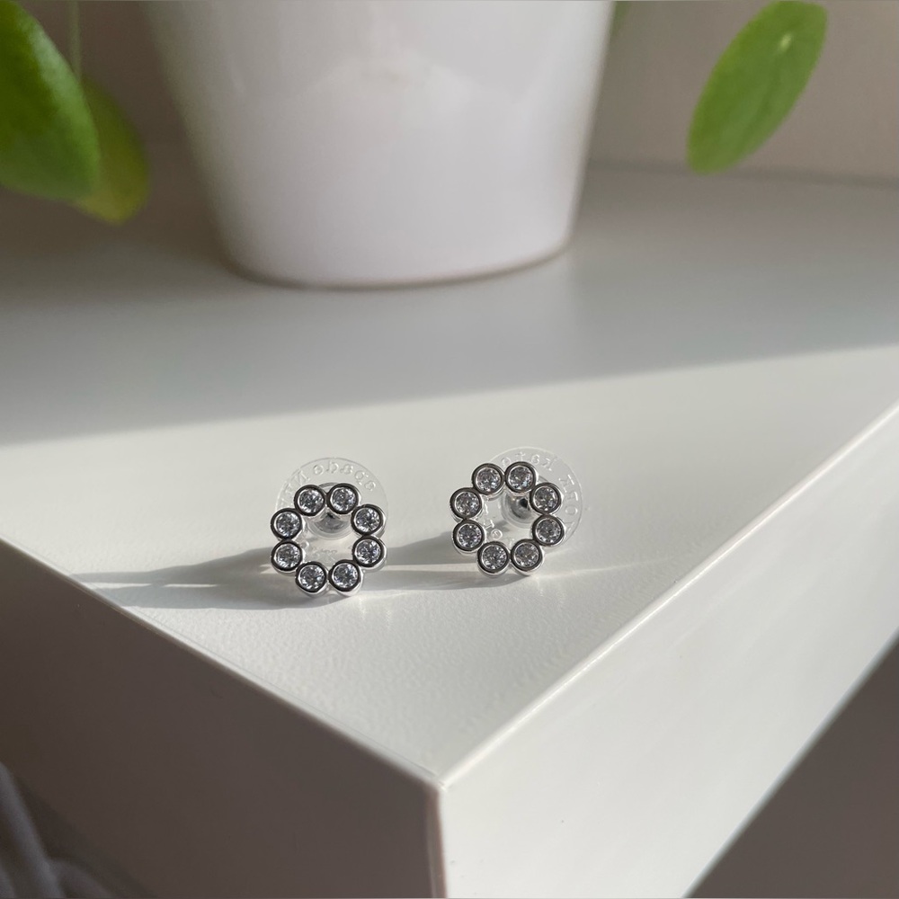 Kate Spade Cubic Zirconia Silver Stud Earrings